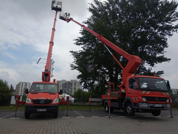 wynajem podnośnika koszowego Ochota